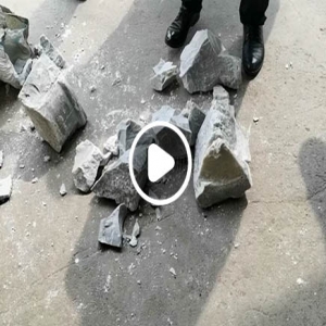 青石破碎機(jī)試機(jī)視頻_對輥破碎機(jī)視頻