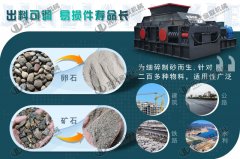 膨潤(rùn)土破碎用對(duì)輥破碎機(jī)怎么樣，都有哪些優(yōu)勢(shì)？